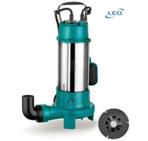 LEO  XSP18-12/1.3ID     1.75 HP 220V    PASLANMAZ ÇELİK  ATIK SU DALGIÇ POMPA