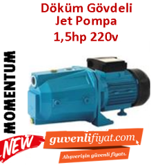 MOMENTUM PJWm/15M 1.5Hp 220v Döküm Gövdeli Jet Pompa