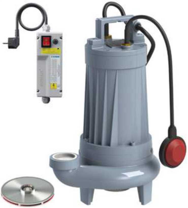 SUMAK SDT 25/2 380V DÖKÜM GÖVDELİ TEMİZ SU DALGIÇ POMPA