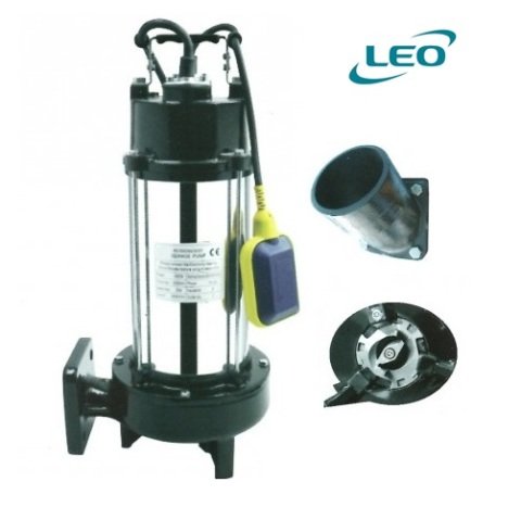LEO  WQ1800DF   2.4 HP 220V  ATIK SU DALGIÇ POMPA