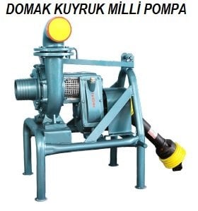 Domak DKP606    33 Hp  Kuyruk Milli Dişli Kutulu Şaftlı Sehpalı Pompa
