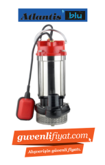 ATLANTİS DRN.SS 17-0.75M 1 HP 220V YÜKSEK İRTİFALI TEMİZ SU DALGIÇ POMPA