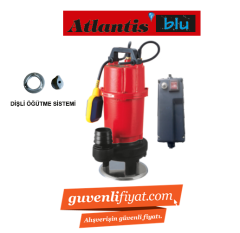 ATLANTİS FQG 21-1.5T 2 HP 380V TAM ÖĞÜTÜCÜ PARÇALAYICI FOSEPTİK DALGIÇ POMPA