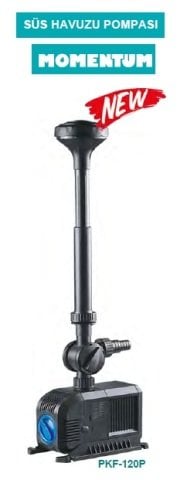 MOMENTUM PKF-120P   120W-220V   PLASTİK GÖVDELİ SÜS HAVUZU POMPASI