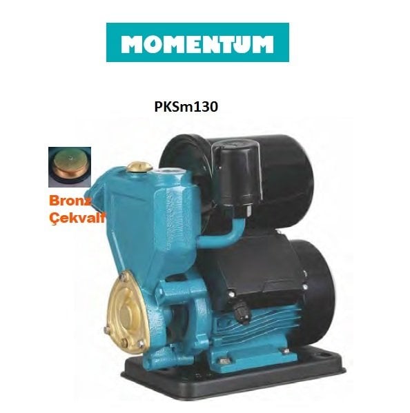 Momentum  PKSm130   0.17Hp  220V  Kendinden Emişli Sürtme Fanlı Hidrofor