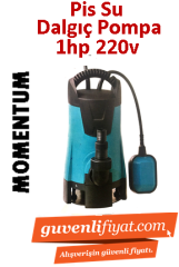 MOMENTUM PKS-750PWE 750W 220v Plastik Gövdeli Kirli Su Dalgıç Pompa