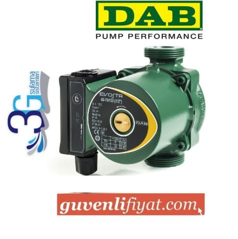 Dab EVOSTA 40-70/130 Frekans Konvertörlü Islak Rotorlu Sirkülasyon Pompası