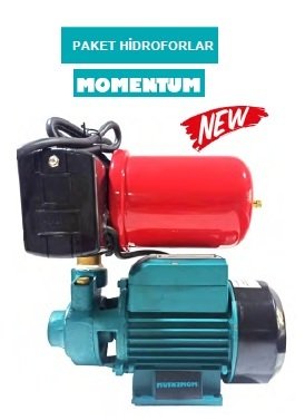 Momentum PKm60-AUTO  0.5Hp 220V  Preferikal Pompalı Paket Hidrofor (2 KAT-2 DAİRE)
