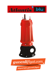 ATLANTİS WQ 32-11T - 15 HP 380V DÖKÜM GÖVDELİ DRENAJ DALGIÇ POMPA