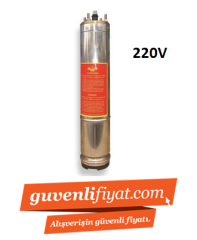 4'' 1.5 HP 220V DERİN KUYU DALGIÇ MOTOR