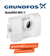 GRUNDFOS SOLOLIFT2 WC-1  620W KLOZET ARKASI WC ÖĞÜTÜCÜ (WC + LAVABO)-97775314