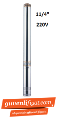 4SDM 4/10 1.HP 220V DERİN KUYU DALGIÇ POMPA