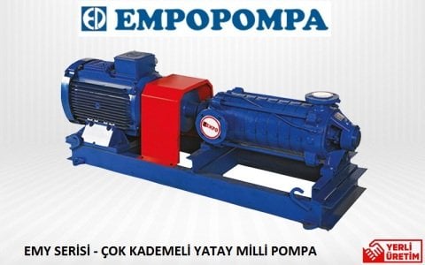 Empo  EMY-32/11      25 Hp  380V   Yatay Milli Çok Kademeli Santrifüj Pompa (3000 dev./dak.)