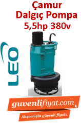 LEO 80KBS44 5.5hp 380v Karıştırıcılı Dalgıç Çamur Pompası