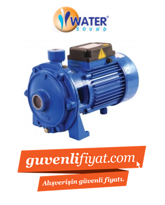 SCM2-55 2.HP 220V KROM MİLLİ ÇİFT KADEMELİ BASINÇLI SANTRİFÜJ POMPA