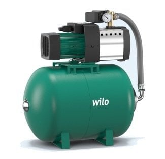 WİLO  HiMulti 3 H50-24P  -  220V - 0.5 HP - KENDİNDEN EMİŞLİ, ÇOK  KADEMELİ YATAY TANKLI HİDROFOR