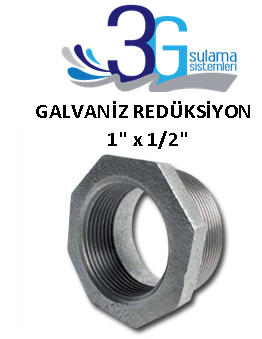 1 X 1/2 GALVANİZ REDÜKSİYON