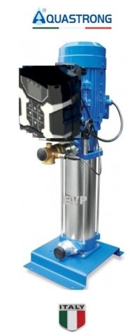 Aquastrong  WDRIWE-1 EVP10H-6/5.5 T     7.5Hp 380V  Tek Pompalı Dikey Milli Frekans Konvertörlü Hidrofor