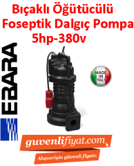 EBARA DRS/A 40-150-3.2 380V 5HP Parçalayıcılı Öğütücülü Atık Su dalgıç Pompa