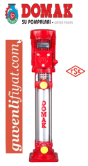 DOMAK 208-8 4.HP 380V DÜŞEY MİLLİ ÇOK KADEMELİ POMPA (ELEKTROPOMP)