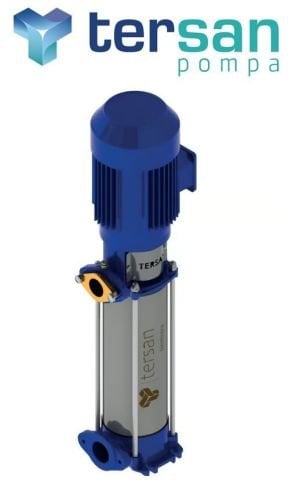 TERSAN, TH 8-8, 3HP, 380V, TEKLİ, DÜŞEY MİLLİ, ÇOK KADEMELİ MOTOPOMP