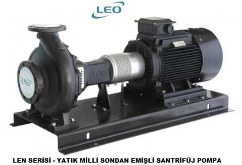 LEO  LEN125-100-315C     25 HP  380V   SONDAN EMİŞLİ  YATAY MİLLİ  SANTRİFÜJ POMPA