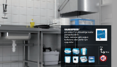 SANİSPEED / 4 Ünite Atık Su Transfer Cihazı - 12 Lt