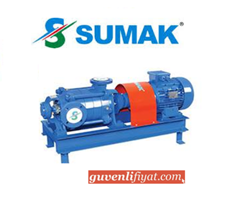 SUMAK SYT40/10E 60 HP 380W YATAY MİLLİ KADEMELİ POMPA