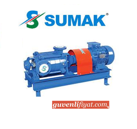 SUMAK SYT 40/11E 60 HP 380W YATAY MİLLİ KADEMELİ POMPA