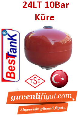 BEST 24LT 10Bar Küre Tip Genleşme Tankı