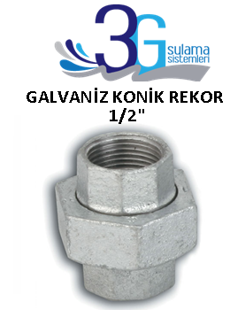 1/2 GALVANİZ KONİK REKOR