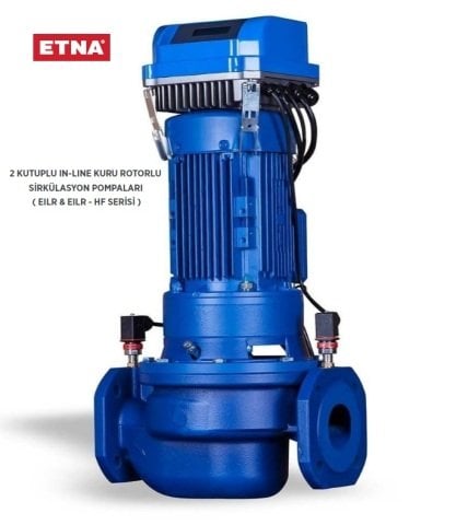 Etna EILR 65-125/2.2    3Hp 380V  2 Kutuplu İnline Kuru Rotorlu Sirkülasyon Pompa