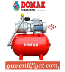 DOMAK JET1150 MB 1.5 HP 220V 60 LT TANKLI JET POMPALI PAKET HİDROFOR