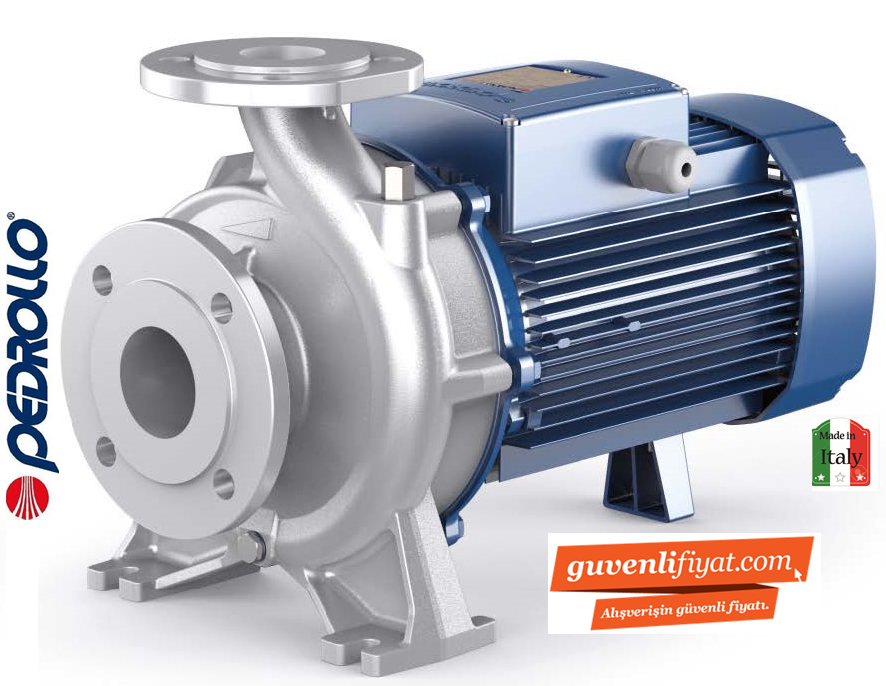 F 50/160A-I 10.HP 380V FLANŞLI PASLANMAZ SANTRİFÜJ POMPA