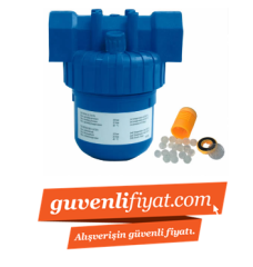 SU FİLTRESİ 1/2'' FİLTRE KABI 072Y. 100 MİCRON SİLİPHOS RENKLİ
