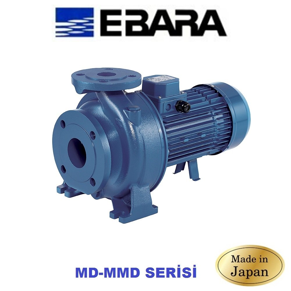 EBARA MD 50-125/4 380V 5.5 HP MONOBLOK SONDAN EMİŞLİ DÖKÜM SANTRİFÜJ POMPA