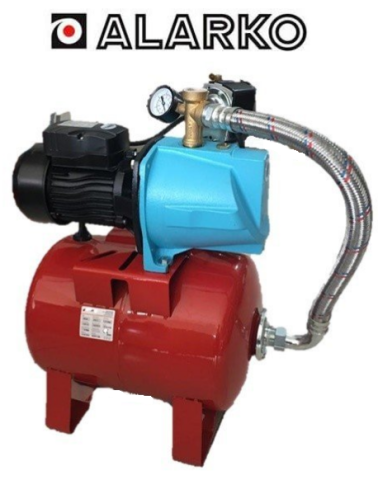 Alarko JET D-JSWM-10H 1hp 220v 50lt Tanklı Paket Jet Hidrofor
