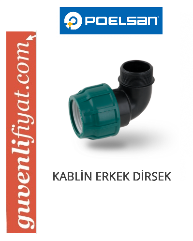 POELSAN 63x21/2'' KAPLİN ERKEK DİRSEK