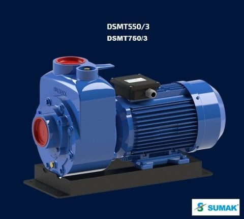 Sumak DSMT750/3   7.5Hp 380v Kendinden Klapeli Santrifüj Pompa