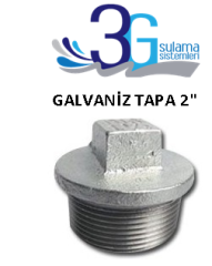 2 GALVANİZ DİŞLİ TAPA
