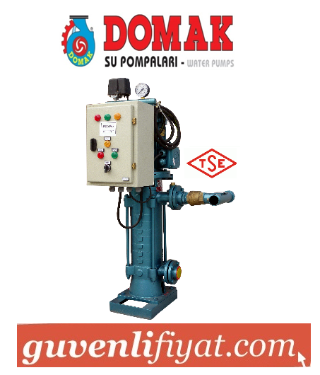 DOMAK KPDR40-3 7.5 HP 380V TEK POMPALI PİK DÖKÜM GÖVDELİ HİDROFOR