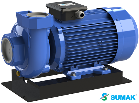 SUMAK SMT 550/3-S  5.5HP 380V  SICAK SU SANTRİFÜJ POMPA