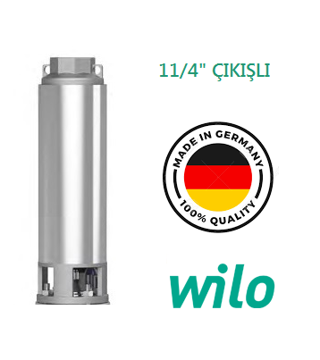 WİLO ACTUN FİRST SPU4.02-07-B-50-0,37 - 0.5 HP DERİN KUYU DALGIÇ POMPA KADEMESİ (tek pompa)