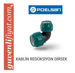 POELSAN 110x90 KAPLİN REDÜKSİYON DİRSEK
