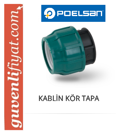POELSAN 25 MM KAPLİN KÖR  TAPA