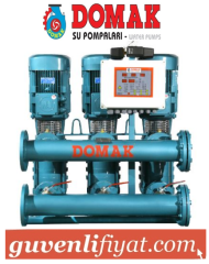 DOMAK KPDR40-3 3x7.5 HP 380V ÜÇ POMPALI PİK DÖKÜM GÖVDELİ HİDROFOR