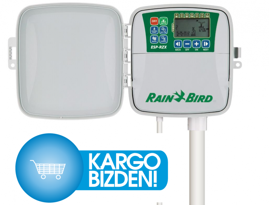 RAIN BIRD RZX4 DIŞ MEKAN 4 İSTASYON KONTROL CİHAZI