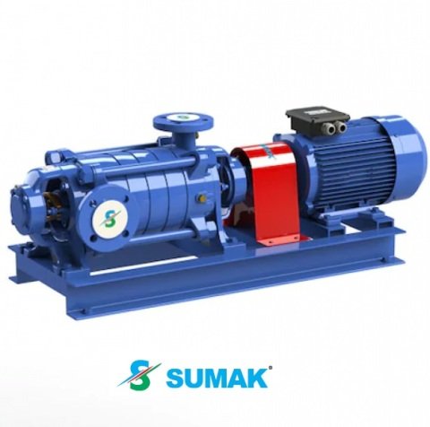 SUMAK SYT 65/2   37kW   380V  YATAY MİLLİ KADEMELİ POMPA