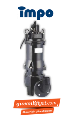 İMPO 80 WQX 50-15-5.5 - 7.5 HP 380V PARÇALAYICILI ÇARKLI FOSEPTİK DALGIÇ POMPA