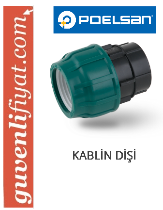 POELSAN 110x3'' KAPLİN DİŞİ ADAPTÖR